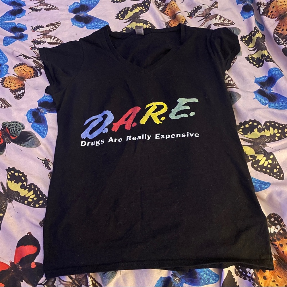 D.A.R.E. Knockoff V-Neck T-Shirt